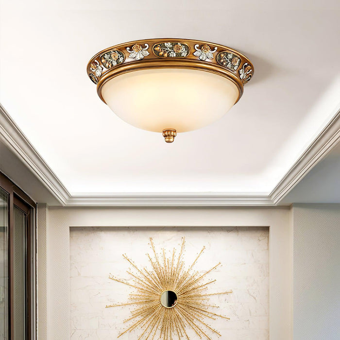 Deltana Resin Recessed Ceiling Light-DWHOME