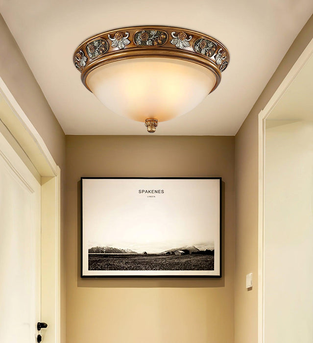 Deltana Resin Recessed Ceiling Light-DWHOME