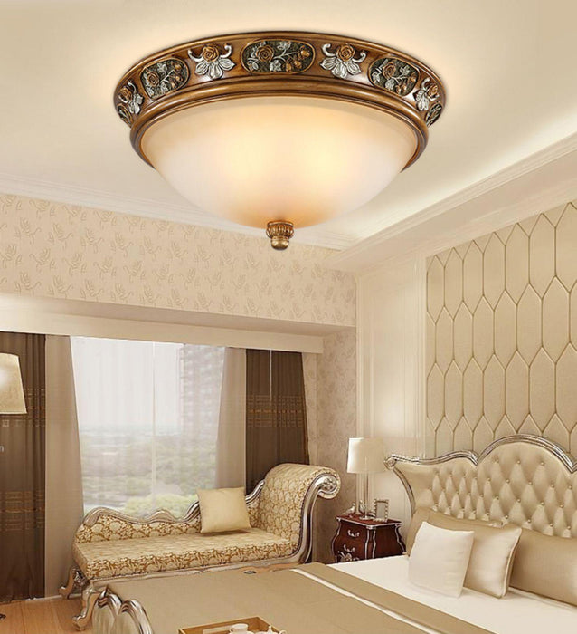 Deltana Resin Recessed Ceiling Light-DWHOME