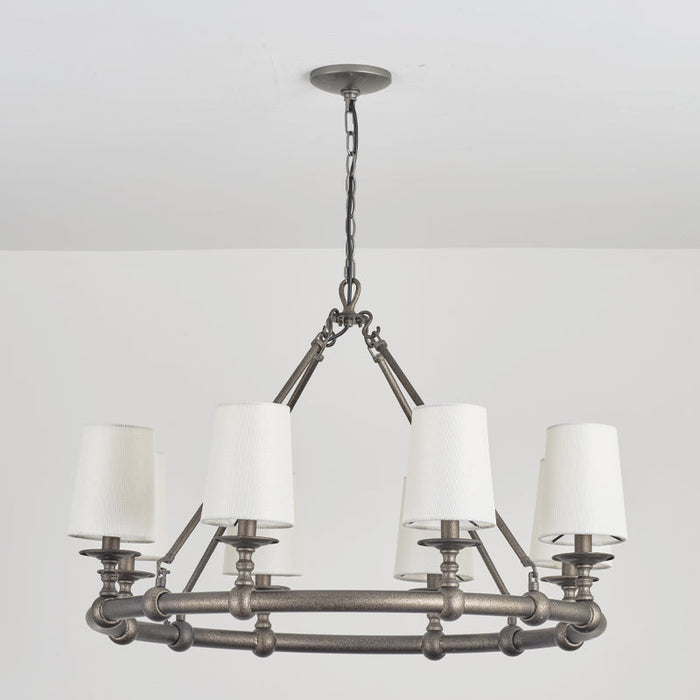 Devon Round Chandelier-DWHOME