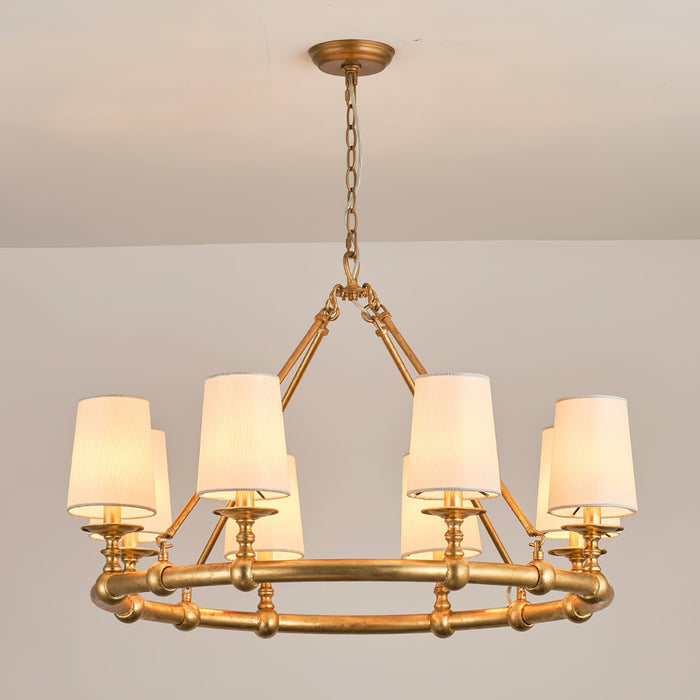 Devon Round Chandelier-DWHOME