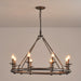 Devon Round Chandelier-DWHOME