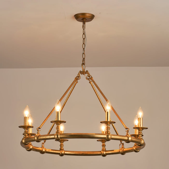 Devon Round Chandelier-DWHOME