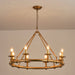 Devon Round Chandelier-DWHOME