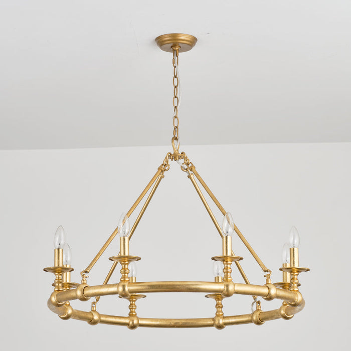 Devon Round Chandelier-DWHOME