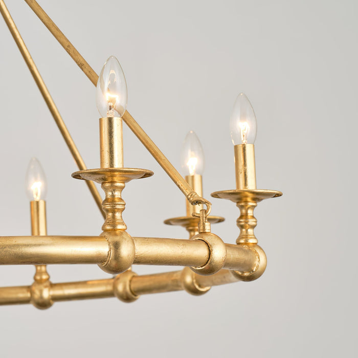 Devon Round Chandelier-DWHOME