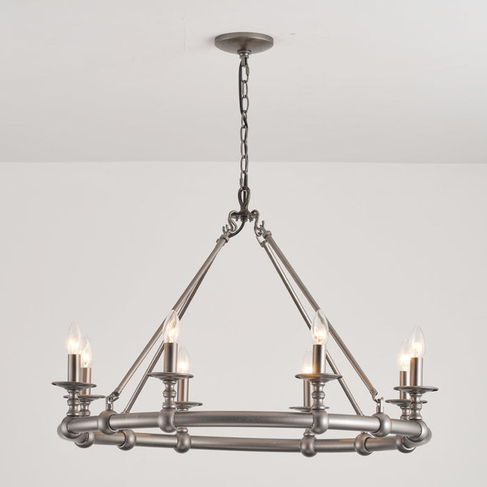 Devon Round Chandelier-DWHOME