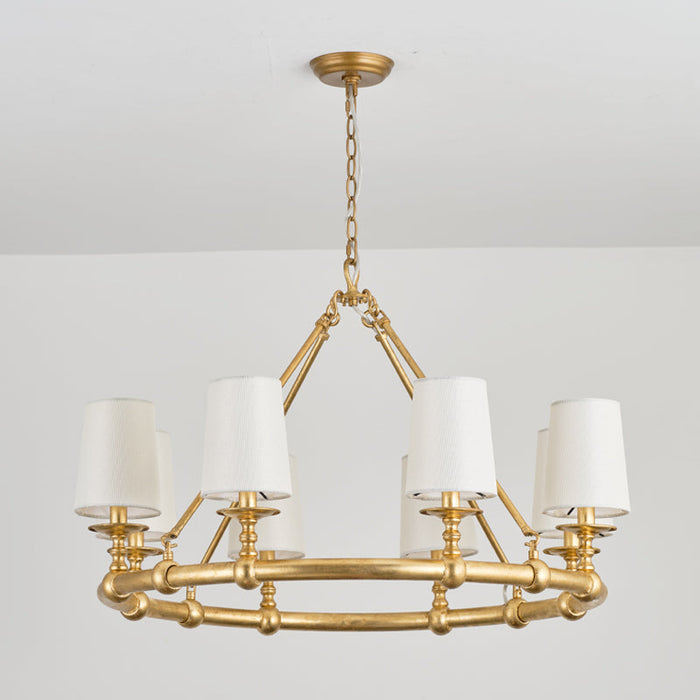 Devon Round Chandelier-DWHOME