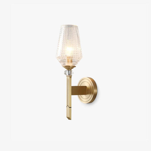 Devora Brass Wall Lamp-DWHOME