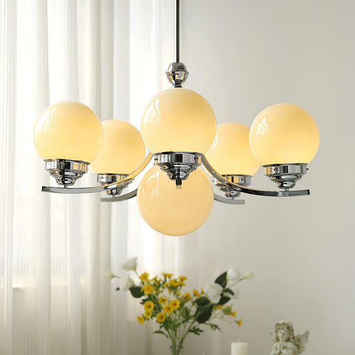 Dewdrop Globe Chandelier-DWHOME