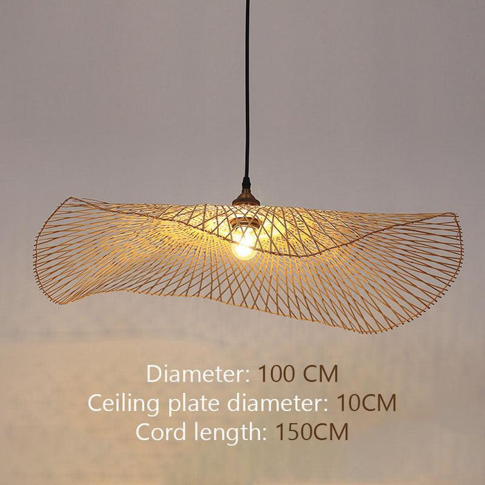 Wavy Strawhat Pendant Lights - DWHOME