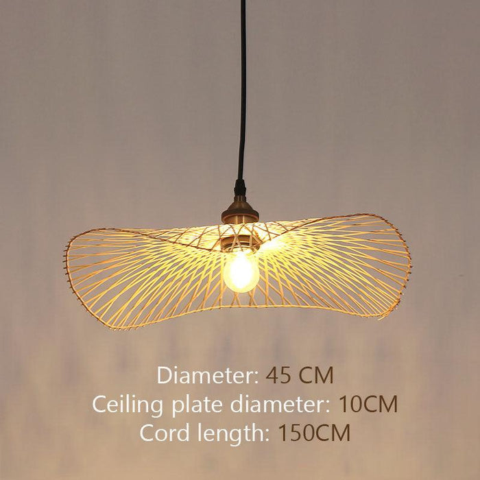Wavy Strawhat Pendant Lights - DWHOME