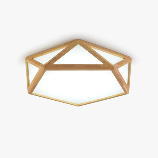 Diamond Wooden Ceiling Lamp - DWHOME