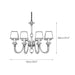 Diana Brass Chandelier-DWHOME
