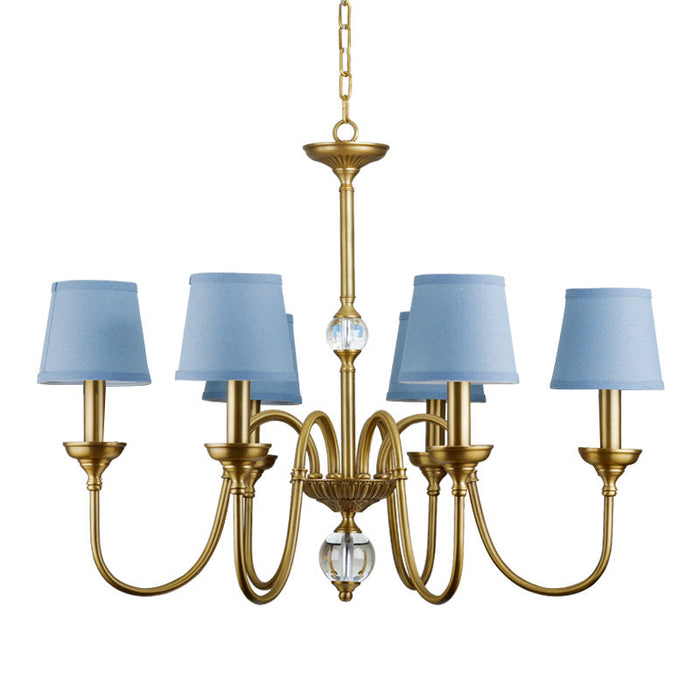 Diana Brass Chandelier-DWHOME