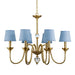 Diana Brass Chandelier-DWHOME