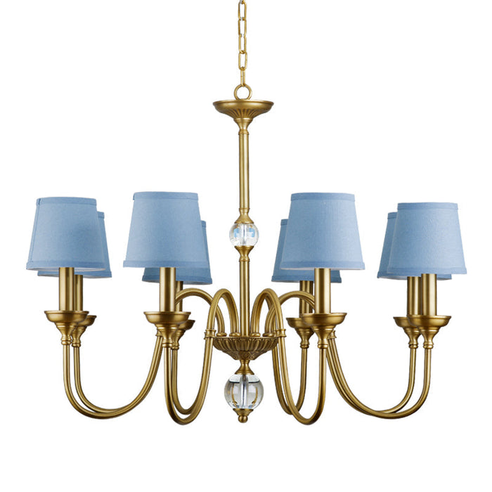 Diana Brass Chandelier-DWHOME
