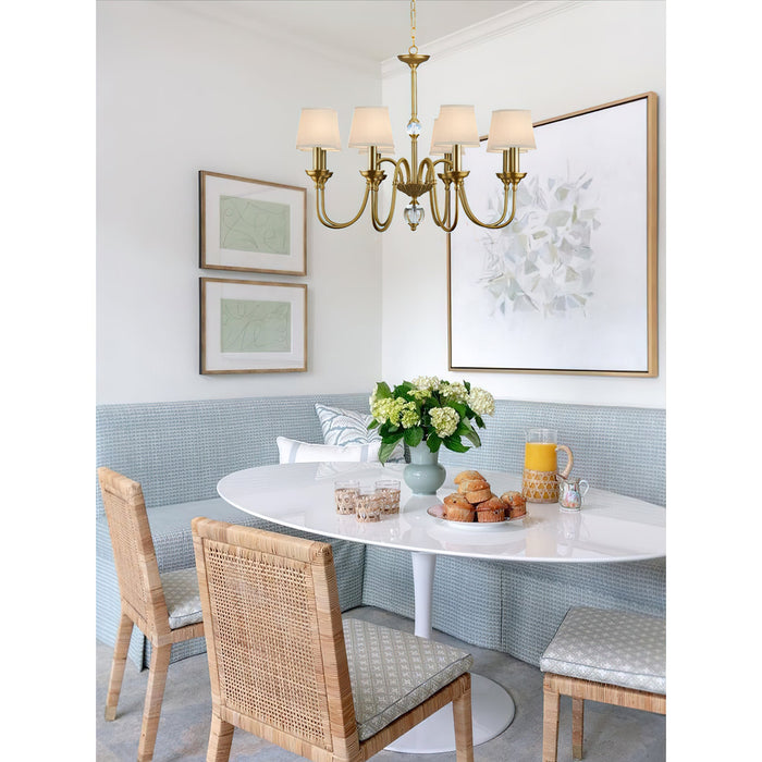 Diana Brass Chandelier-DWHOME