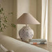 Distressed White Ceramic Table Lamp - Vakkerlight