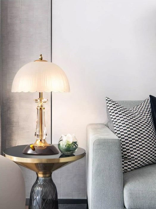 Domed Glass Table Light - DWHOME