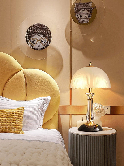 Domed Glass Table Light - DWHOME