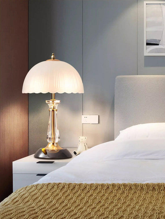 Domed Glass Table Light - DWHOME