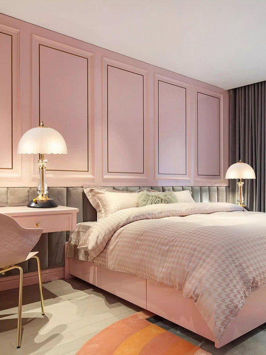 Domed Glass Table Light - DWHOME