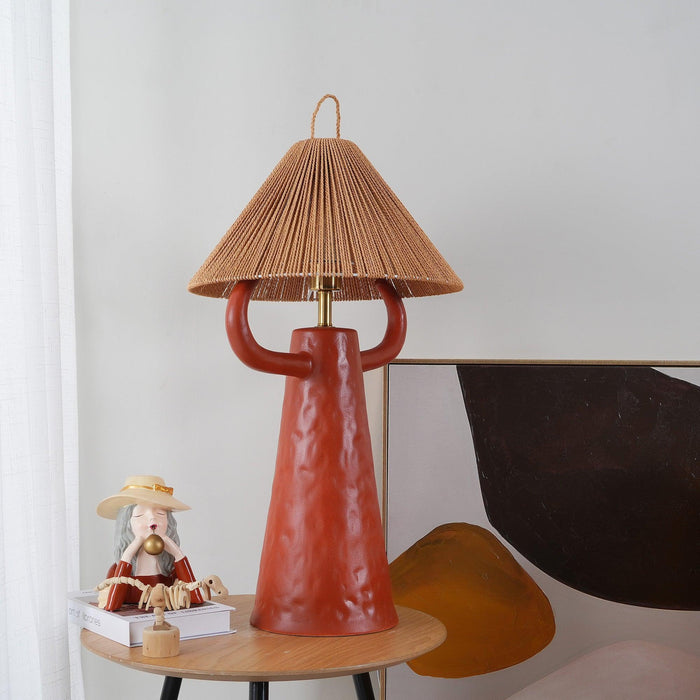 Horns Ceramic Table Lamp - DWHOME