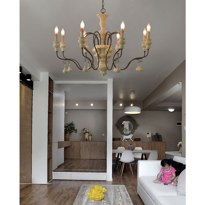 Donnelly Country Chandelier-DWHOME