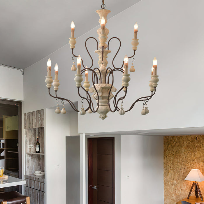 Donnelly Country Chandelier-DWHOME