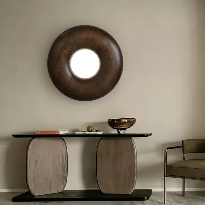 Donut Wood Ceiling Light-DWHOME