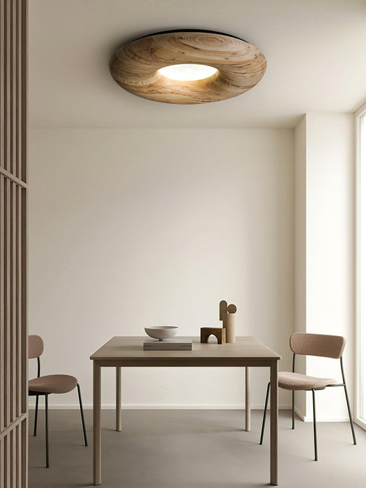 Donut Wood Ceiling Light-DWHOME
