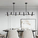 Doreen Modern Black Linear Chandelier - DWHOME