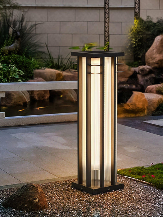 Double Axis Outdoor Post Lamp-DWHOME