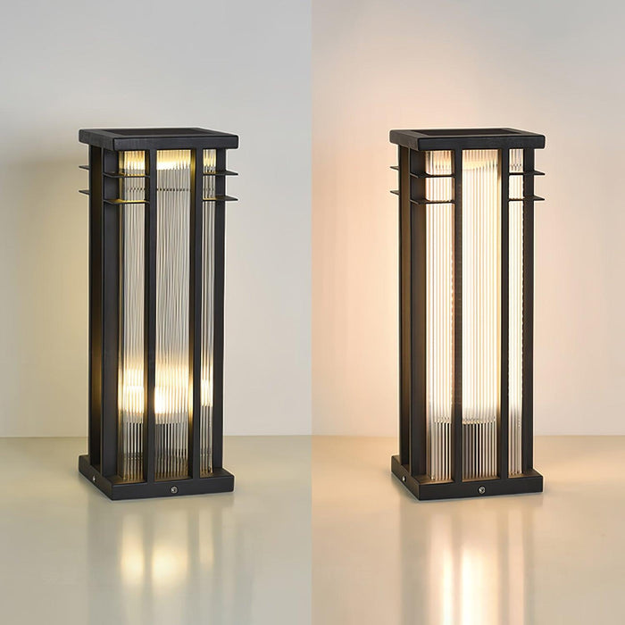 Double Axis Outdoor Post Lamp-DWHOME