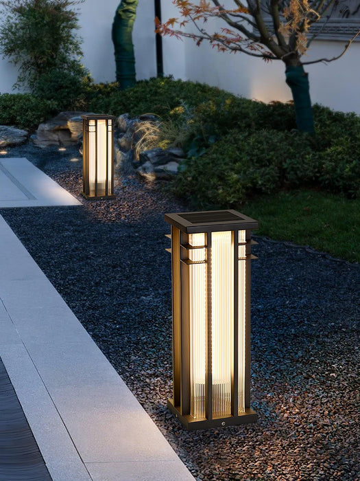 Double Axis Outdoor Post Lamp-DWHOME