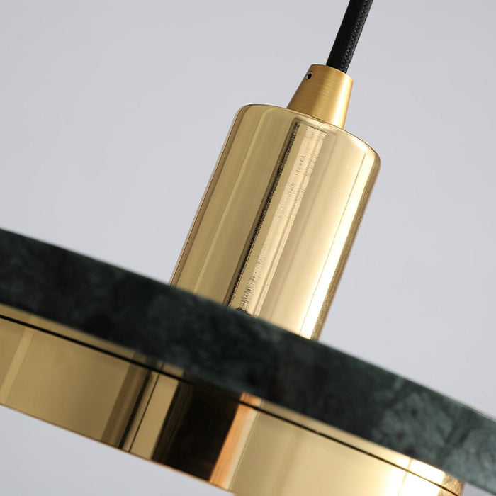 Double Circle Pendant Light-DWHOME