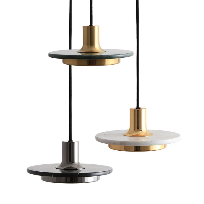 Double Circle Pendant Light-DWHOME
