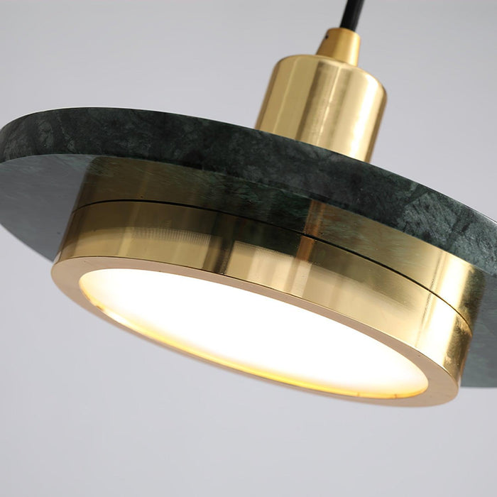Double Circle Pendant Light-DWHOME