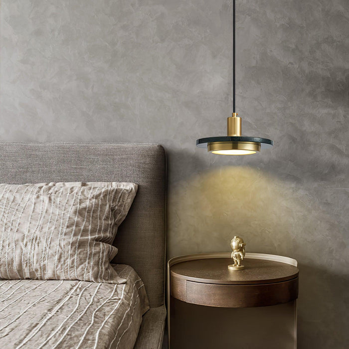 Double Circle Pendant Light-DWHOME