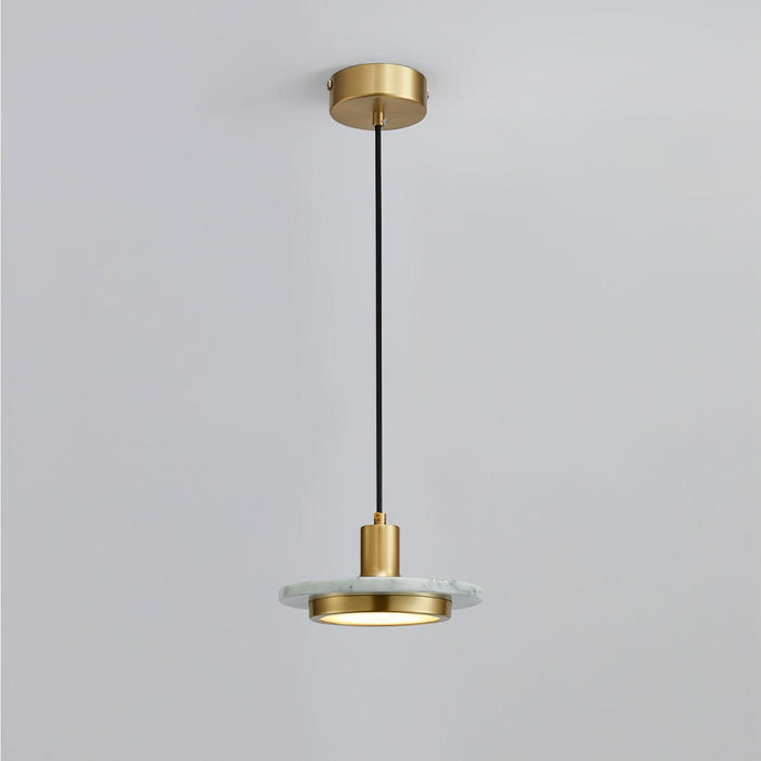 Double Circle Pendant Light-DWHOME