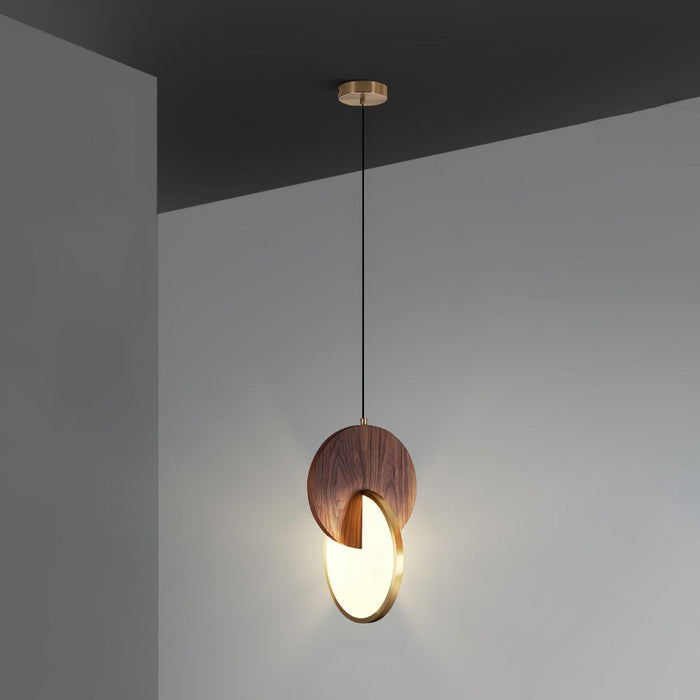 Double Disk Pendant Lamp-DWHOME