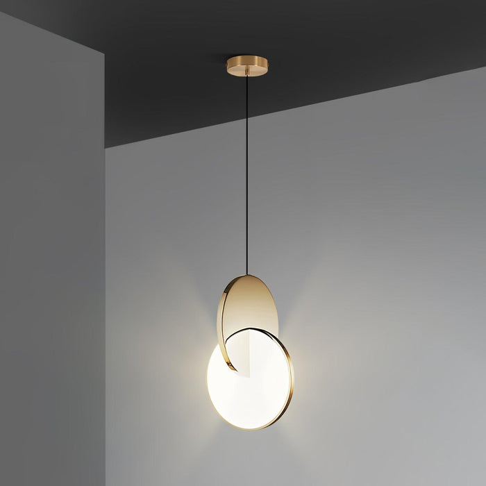 Double Disk Pendant Lamp-DWHOME