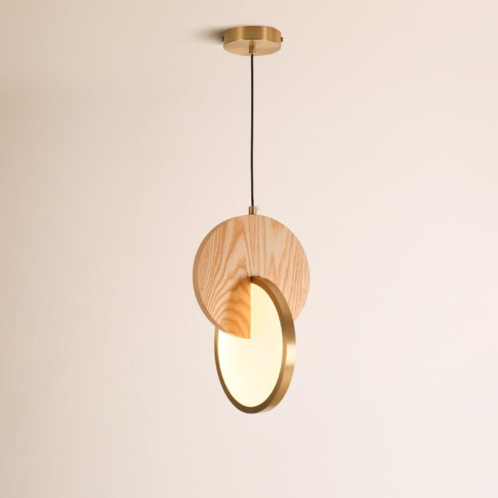 Double Disk Pendant Lamp-DWHOME