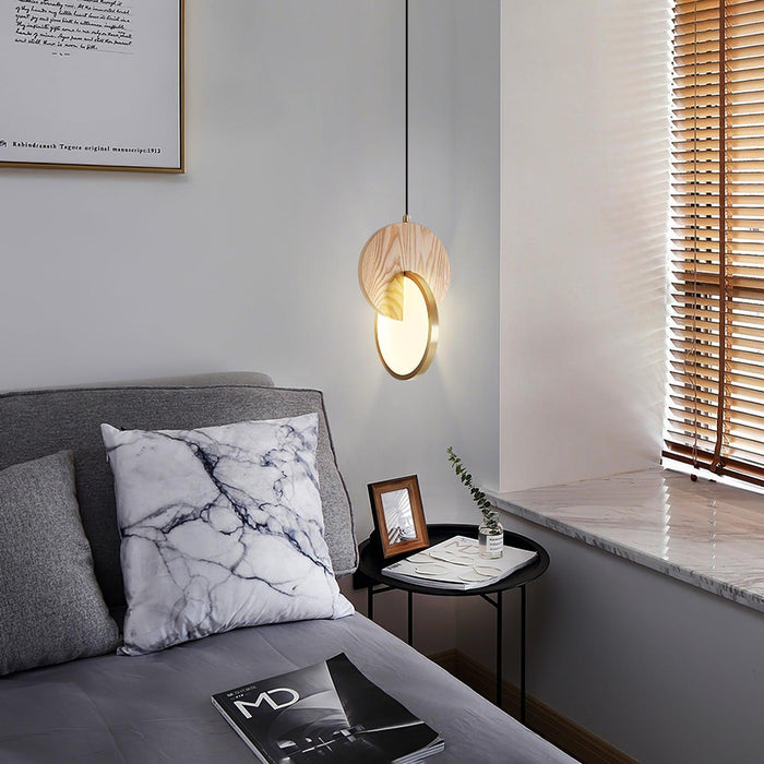Double Disk Pendant Lamp-DWHOME