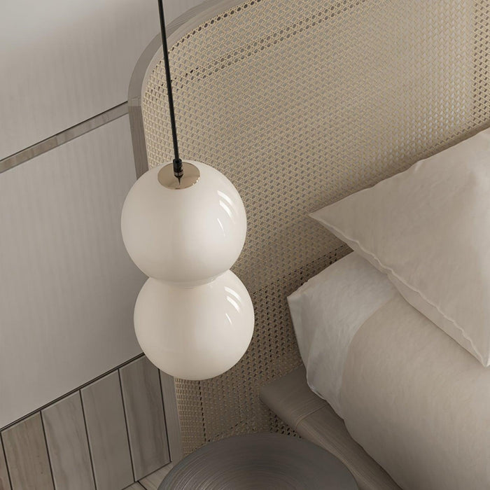 Double Globe Pendant Lamp-DWHOME