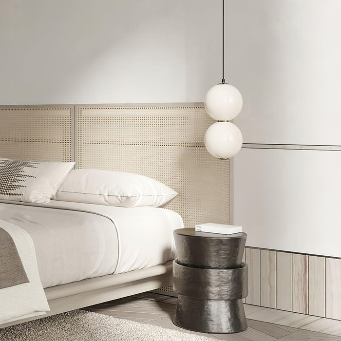 Double Globe Pendant Lamp-DWHOME