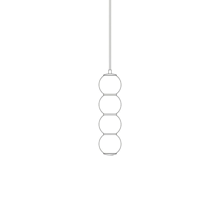 Double Globe Pendant Lamp-DWHOME