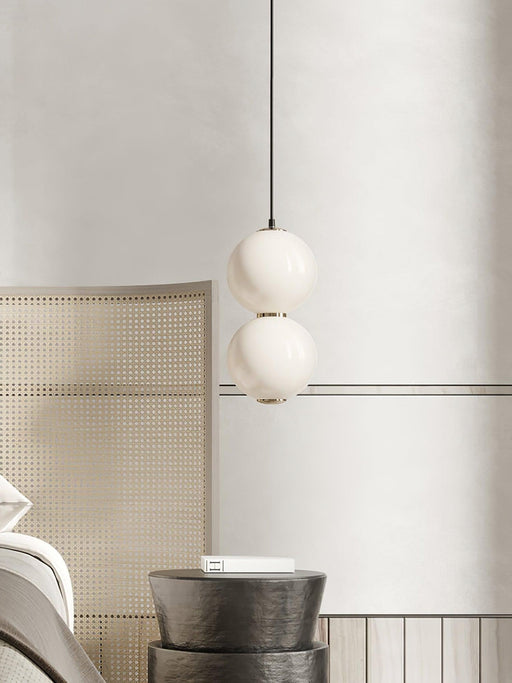 Double Globe Pendant Lamp-DWHOME