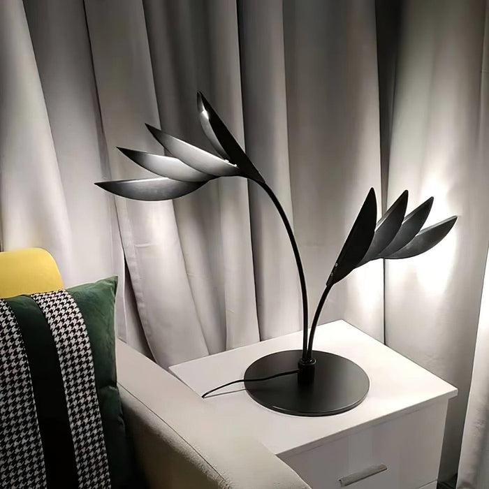 Lampe de table double feuille - DWHOME